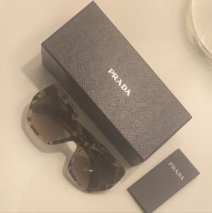 PRADA Brown Tortoise Sunglasses